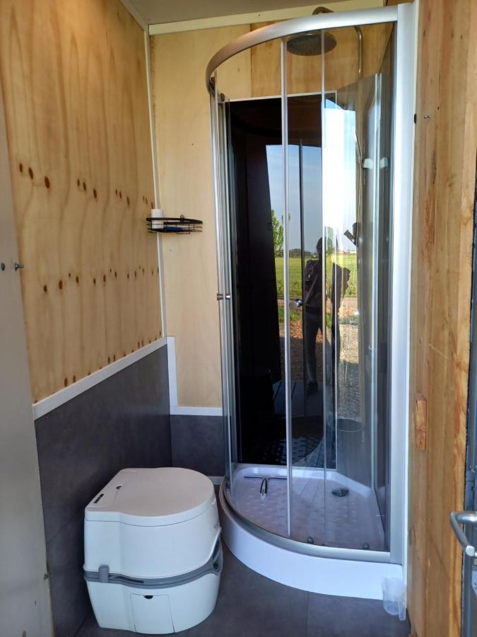 Tiny House Het Polderhuisje Streefkerk Exterior photo